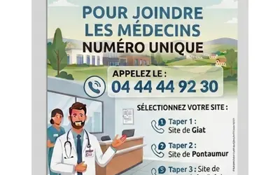 Numéro unique Pôle Santé Haute Combraille
